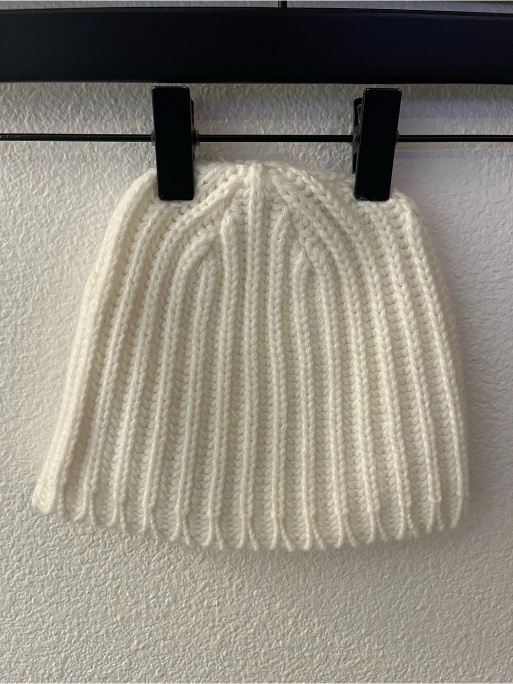 Abercrombie & Fitch Y2K White Logo Beanie